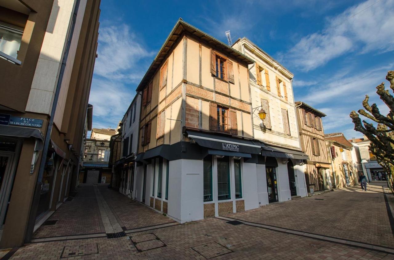 L'Atypic Hotel Restaurant Bergerac Buitenkant foto