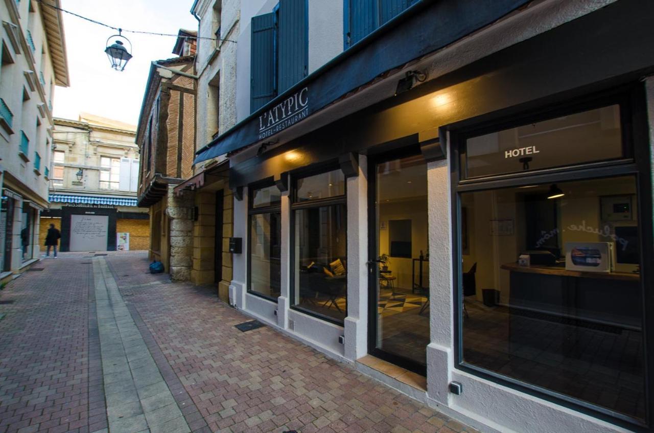 L'Atypic Hotel Restaurant Bergerac Buitenkant foto